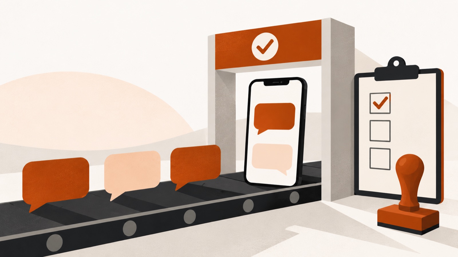 Business texting compliance