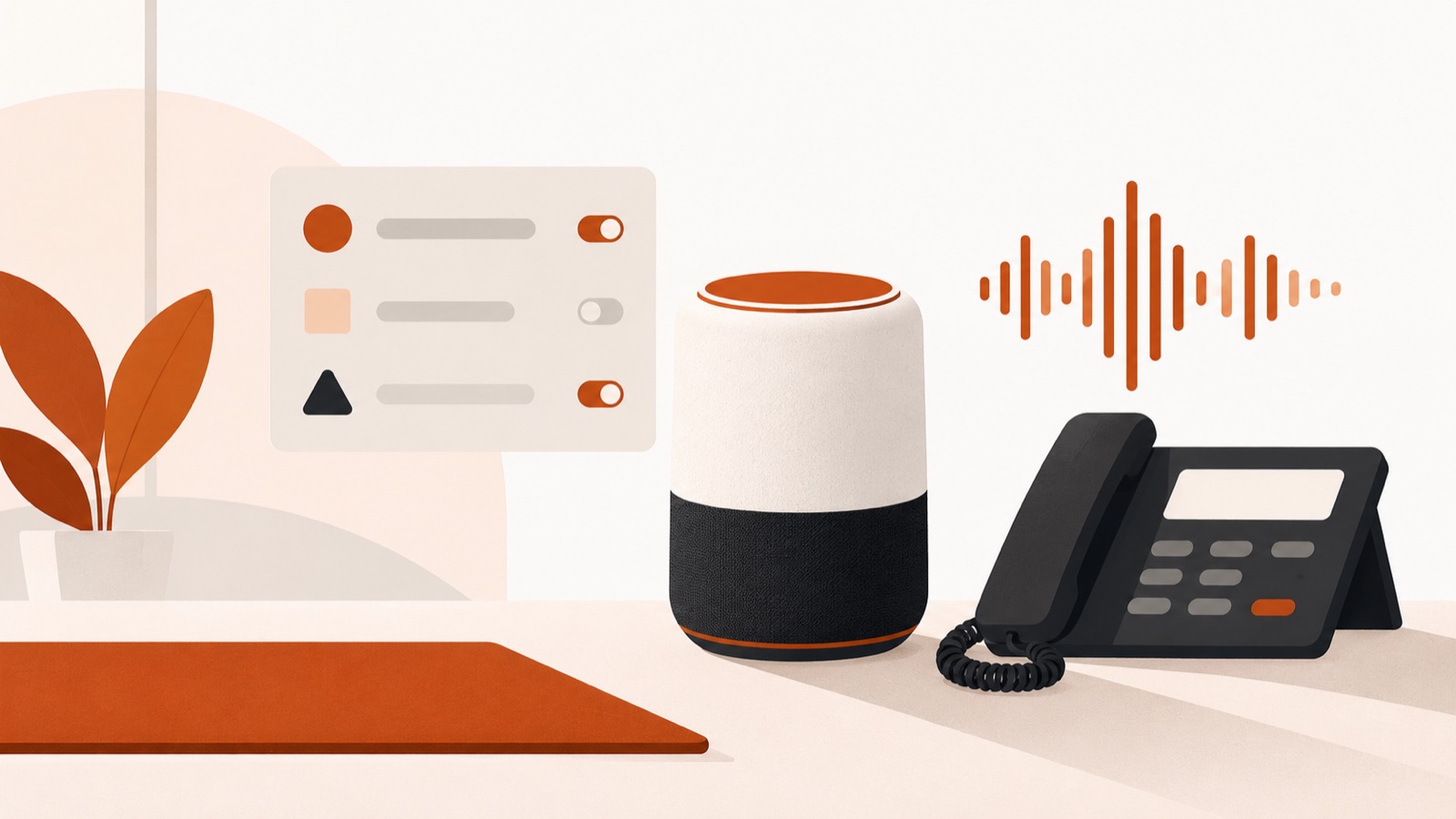 AI voice agents on business phone lines