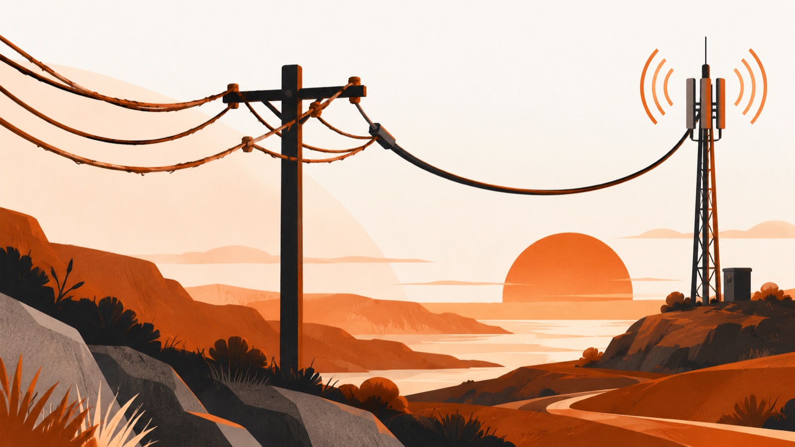 The end of copper phone lines