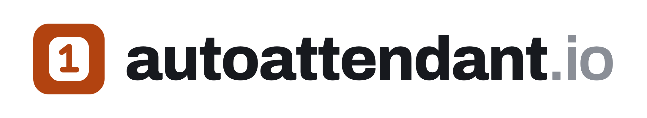 autoattendant.io logo on a white background